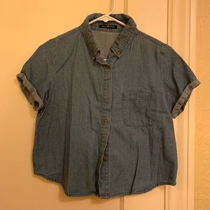 [NWOT] Denim shirt, made in Italy